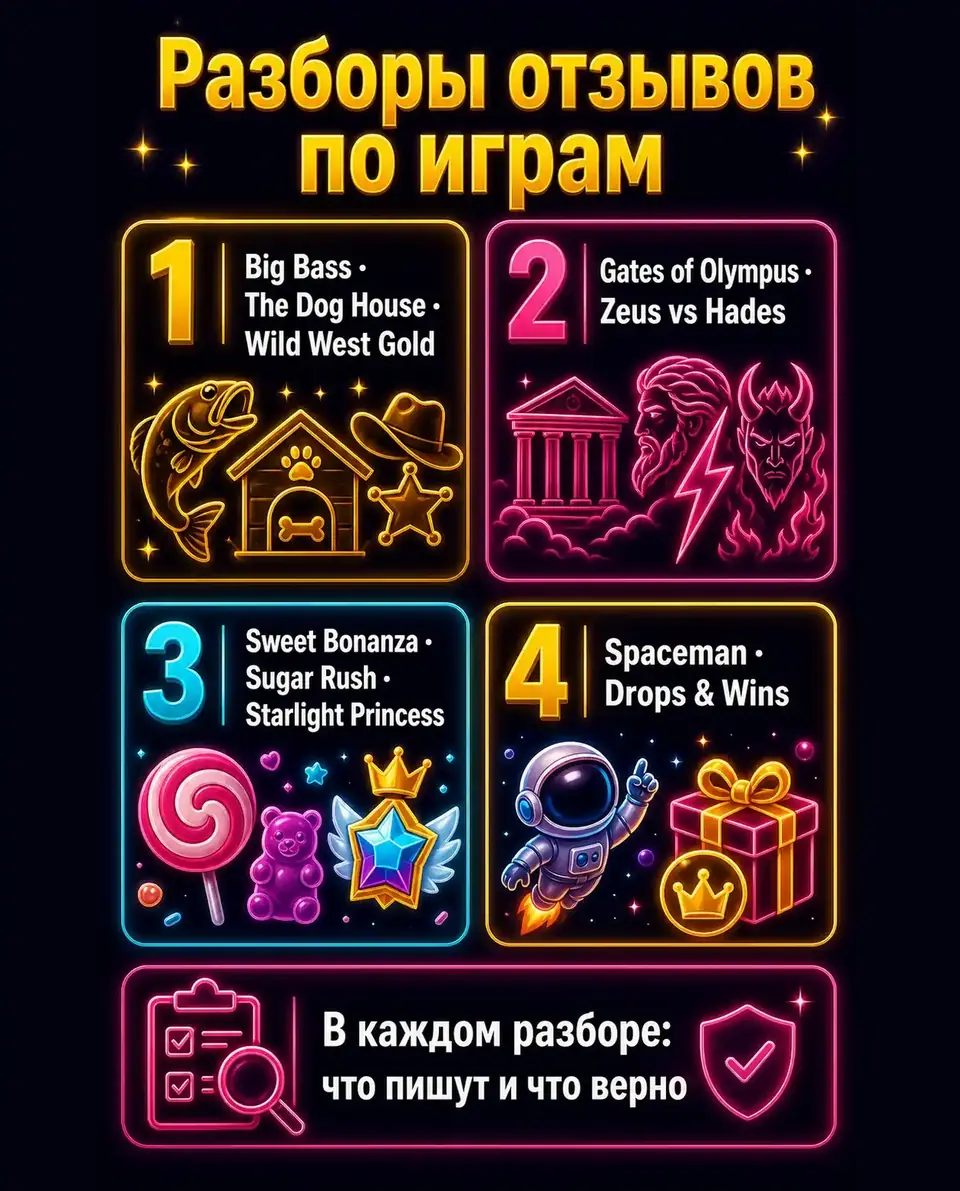 Карточки игр Pragmatic Play, по которым собраны отзывы игроков