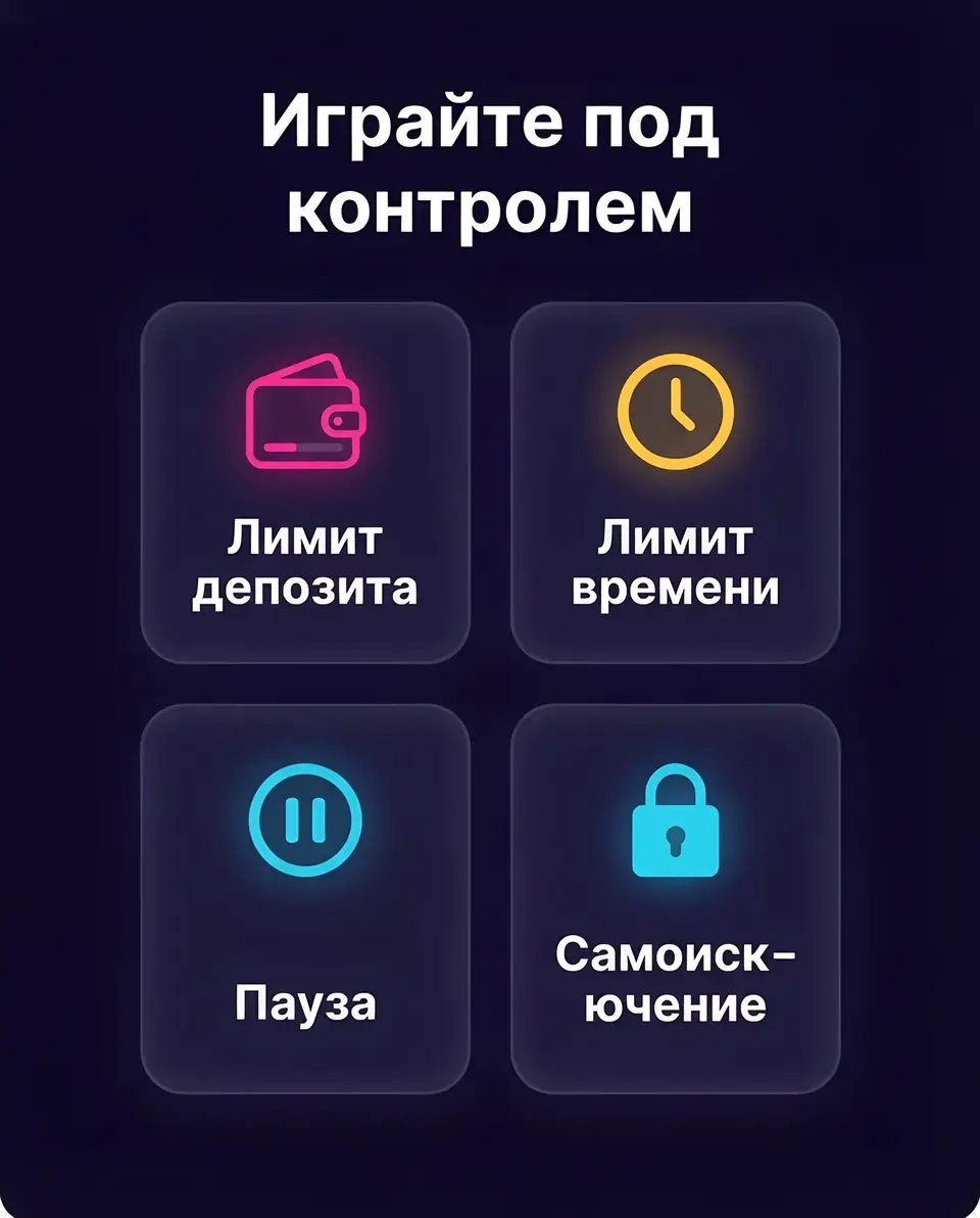 Инструменты контроля игры: лимиты, пауза, самоисключение