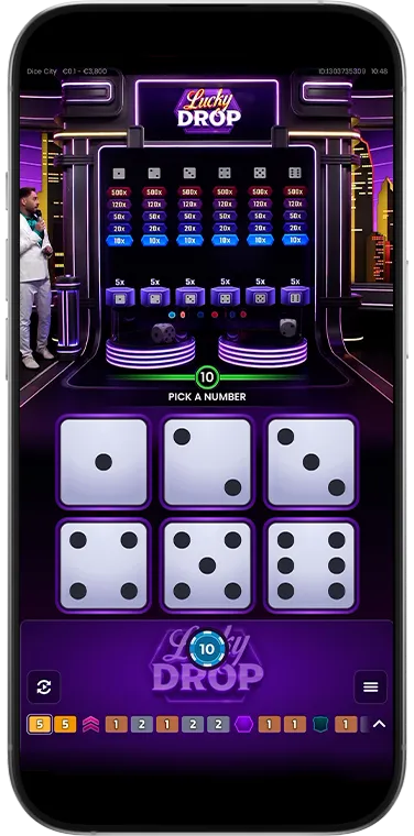 Dice City — мобильная версия