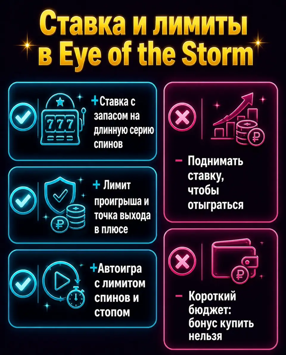 Что делать и чего избегать при игре в Eye of the Storm