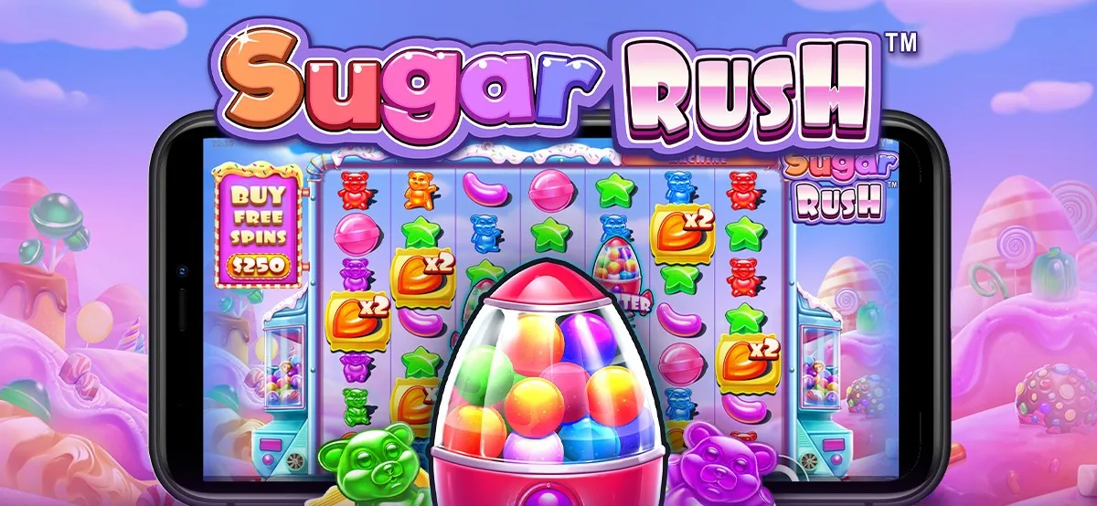 Sugar Rush — ключевой арт, Pragmatic Play